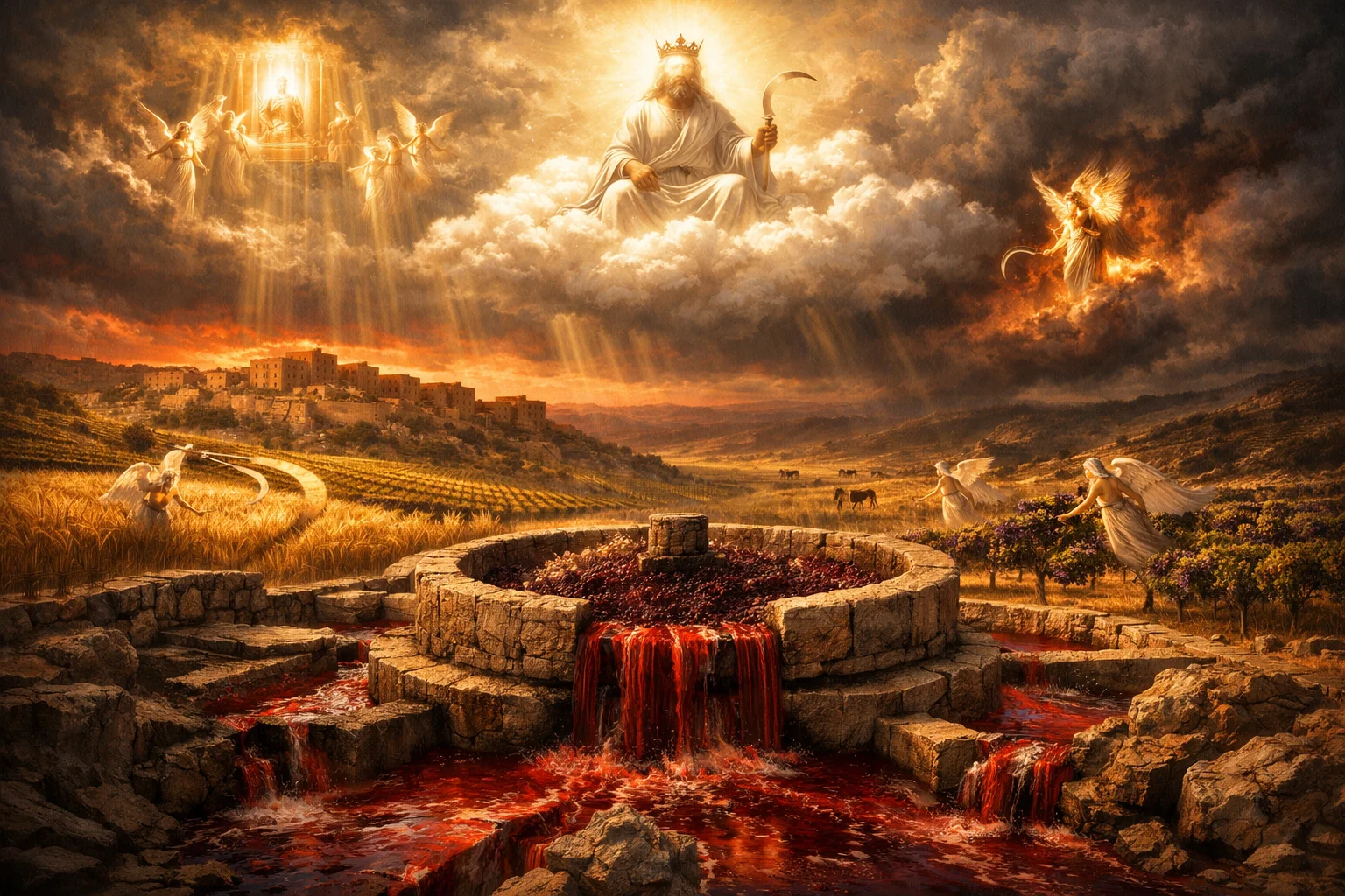 The Harvest and the Winepress