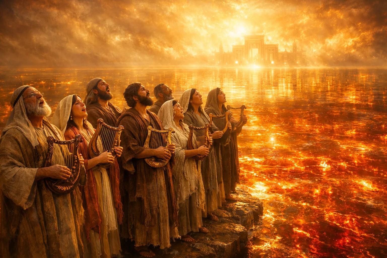 Victors Beside the Fiery Sea