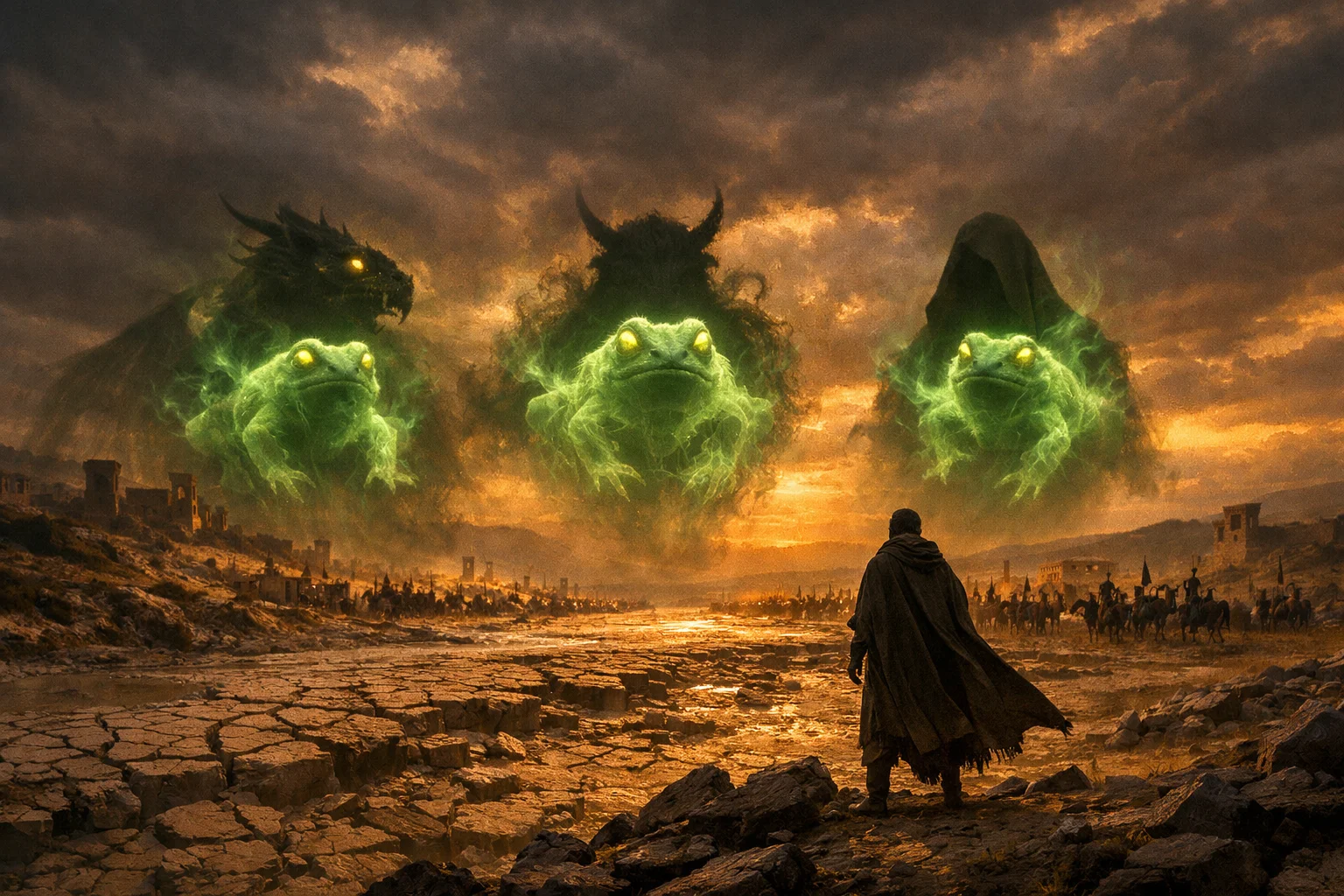 The Dried Euphrates and the Frog Spirits