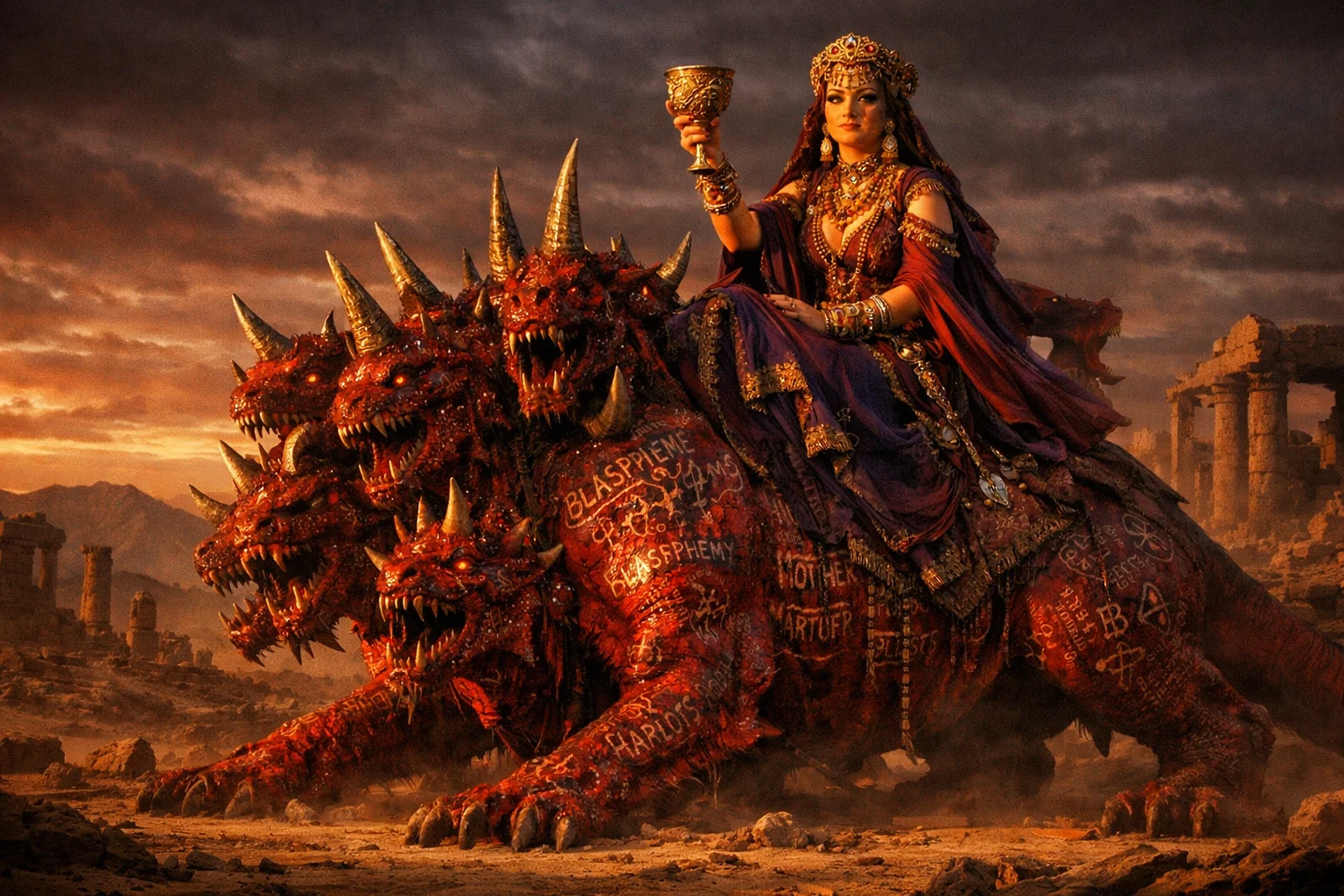 The Woman on the Scarlet Beast