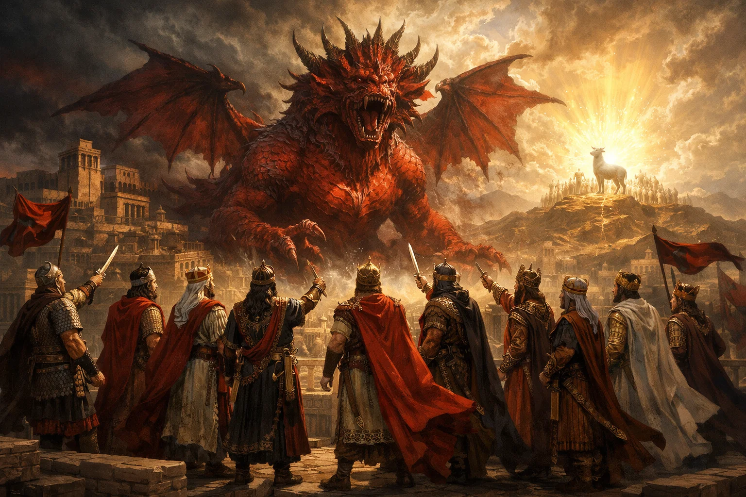 The Beast and the Kings Against the Lamb