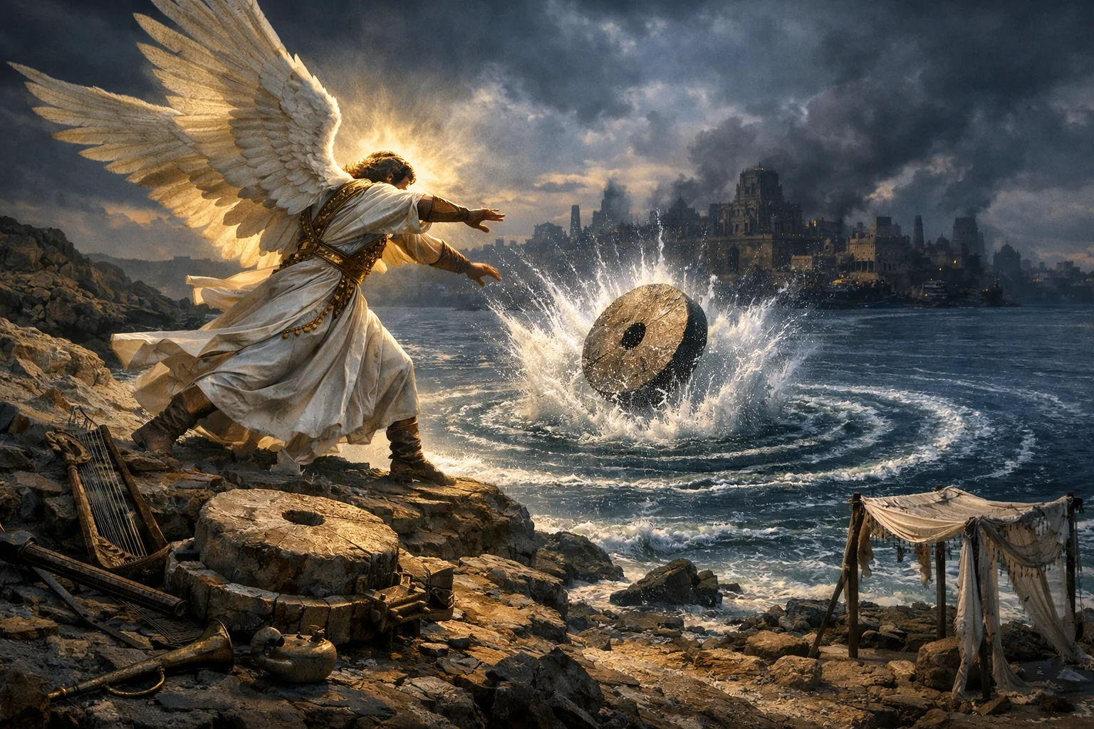 The Millstone Cast Into the Sea