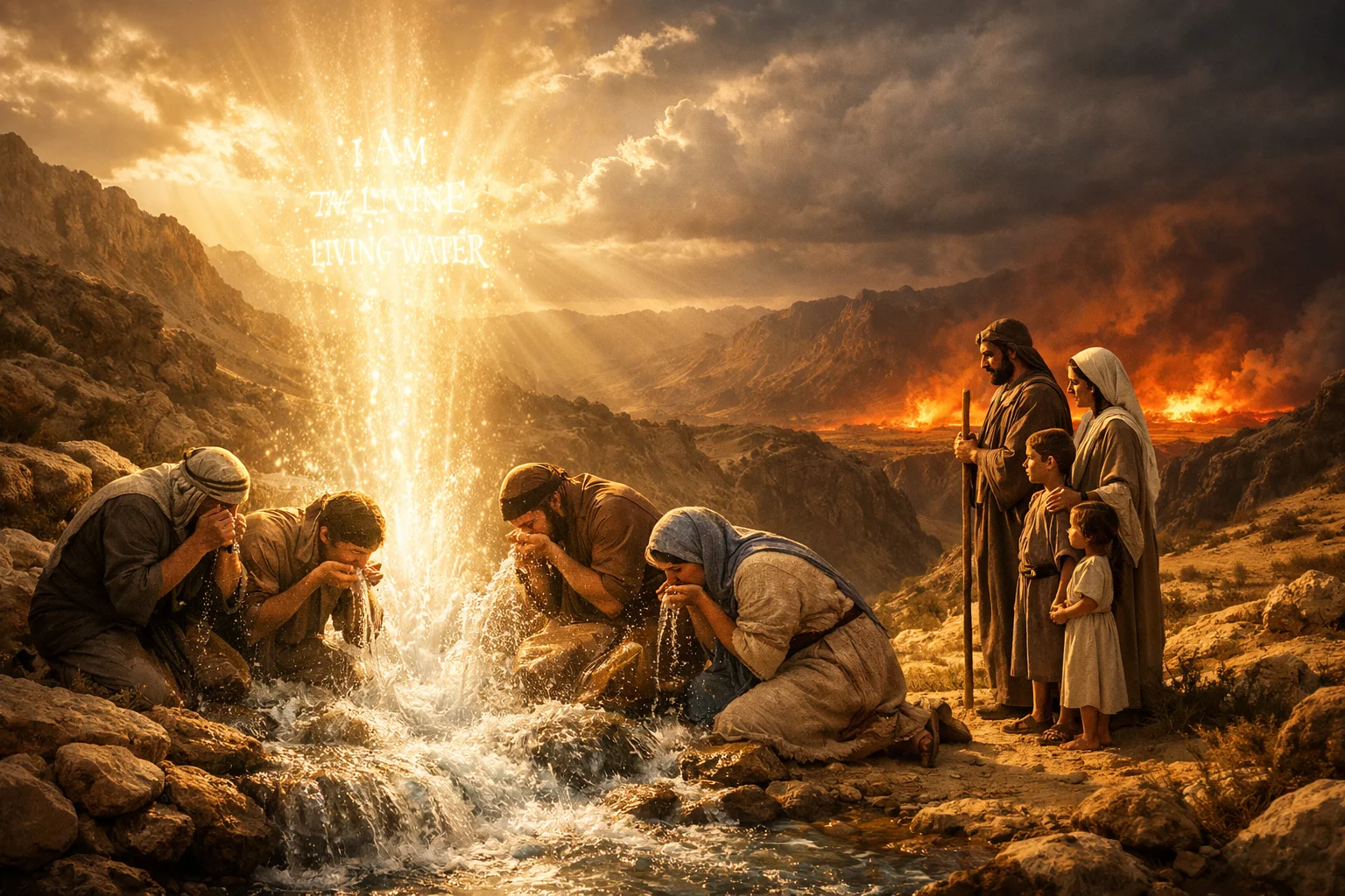 Water of Life and Final Separation