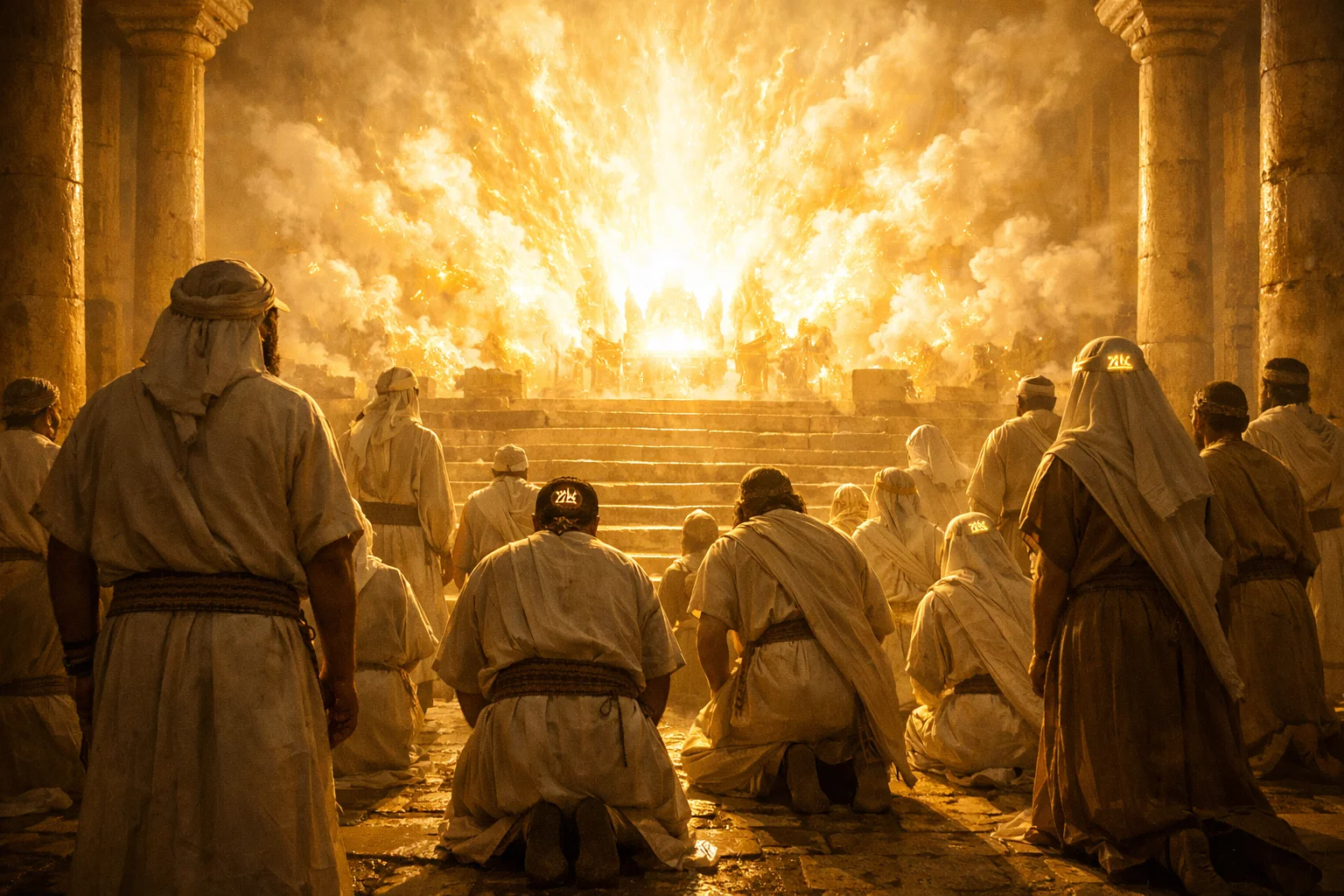 Servants Before the Divine Presence