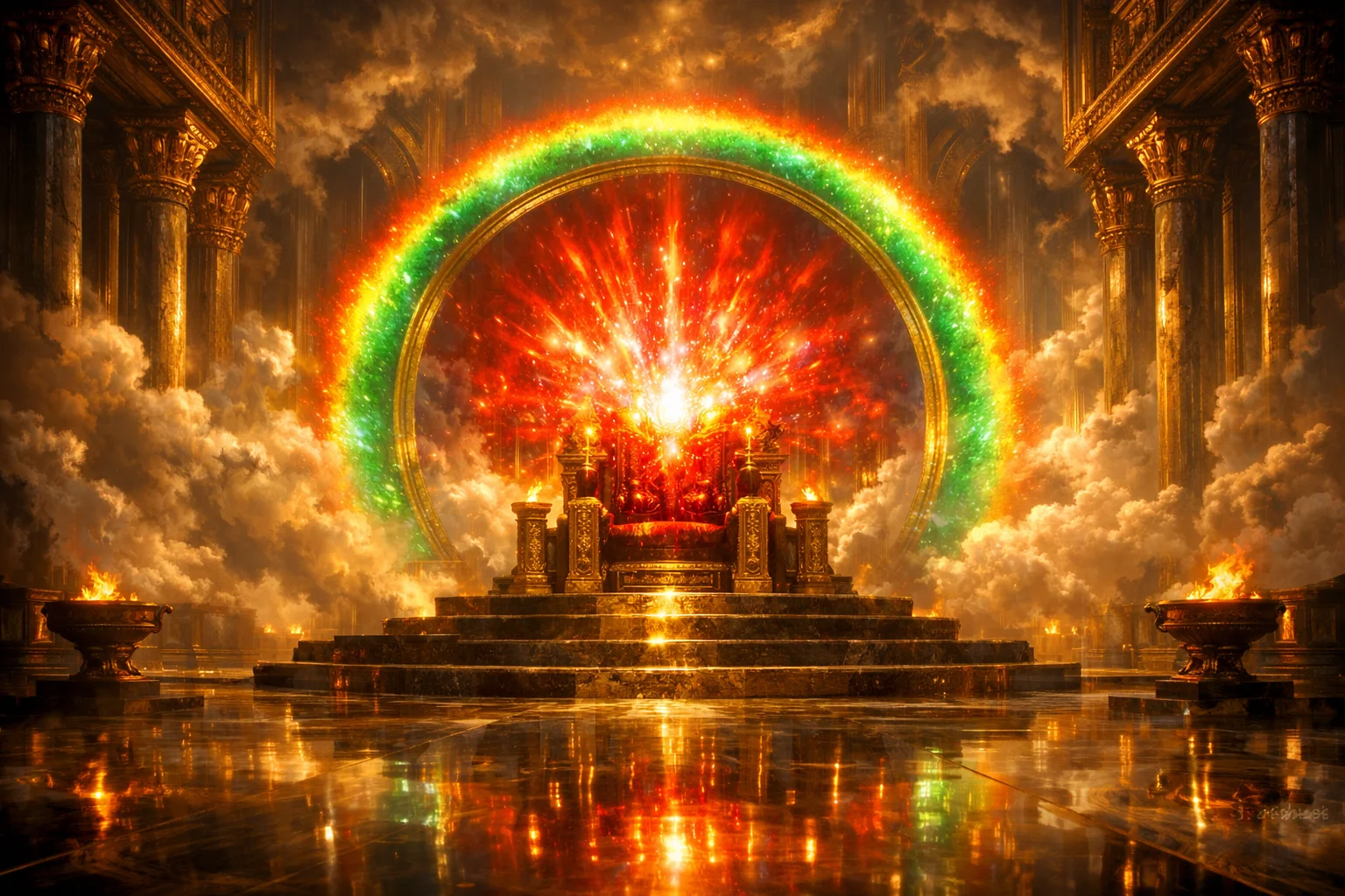 The Throne of Radiant Glory