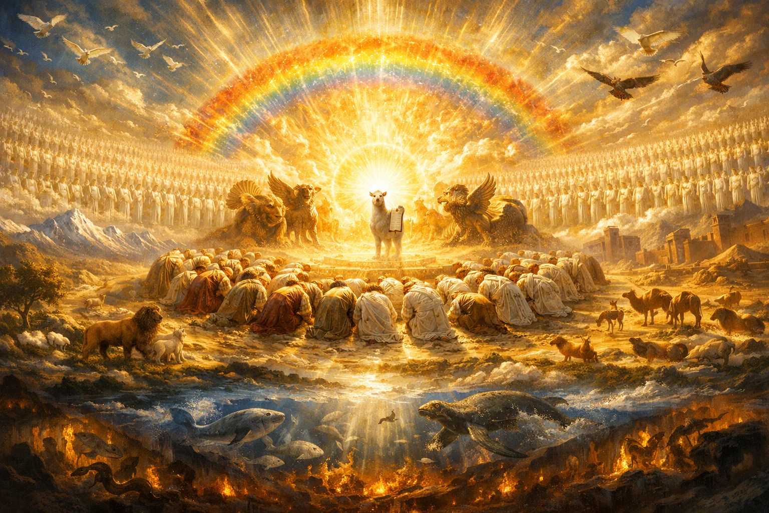 All Creation Worships the Lamb