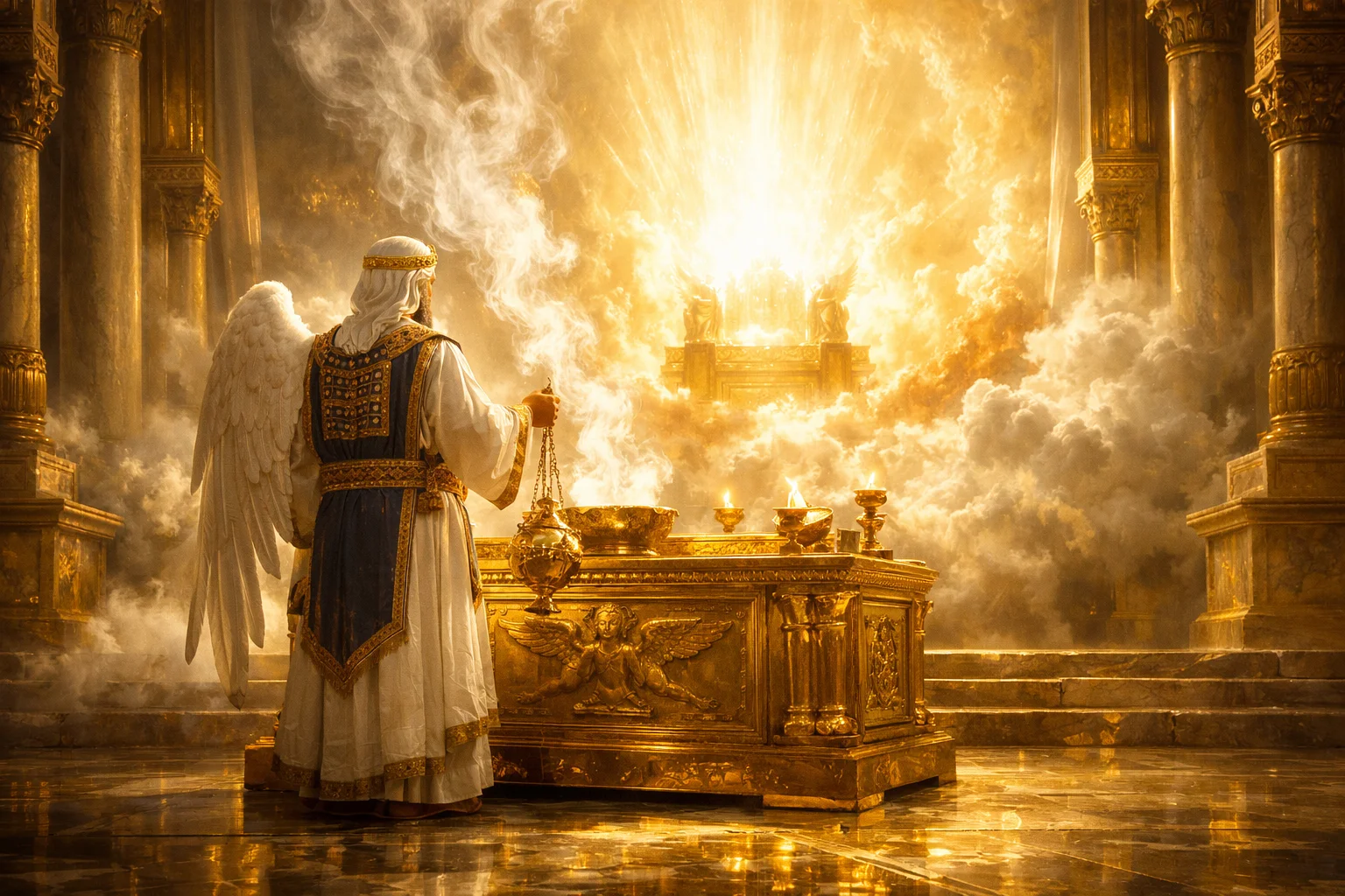 The Angel with the Golden Censer