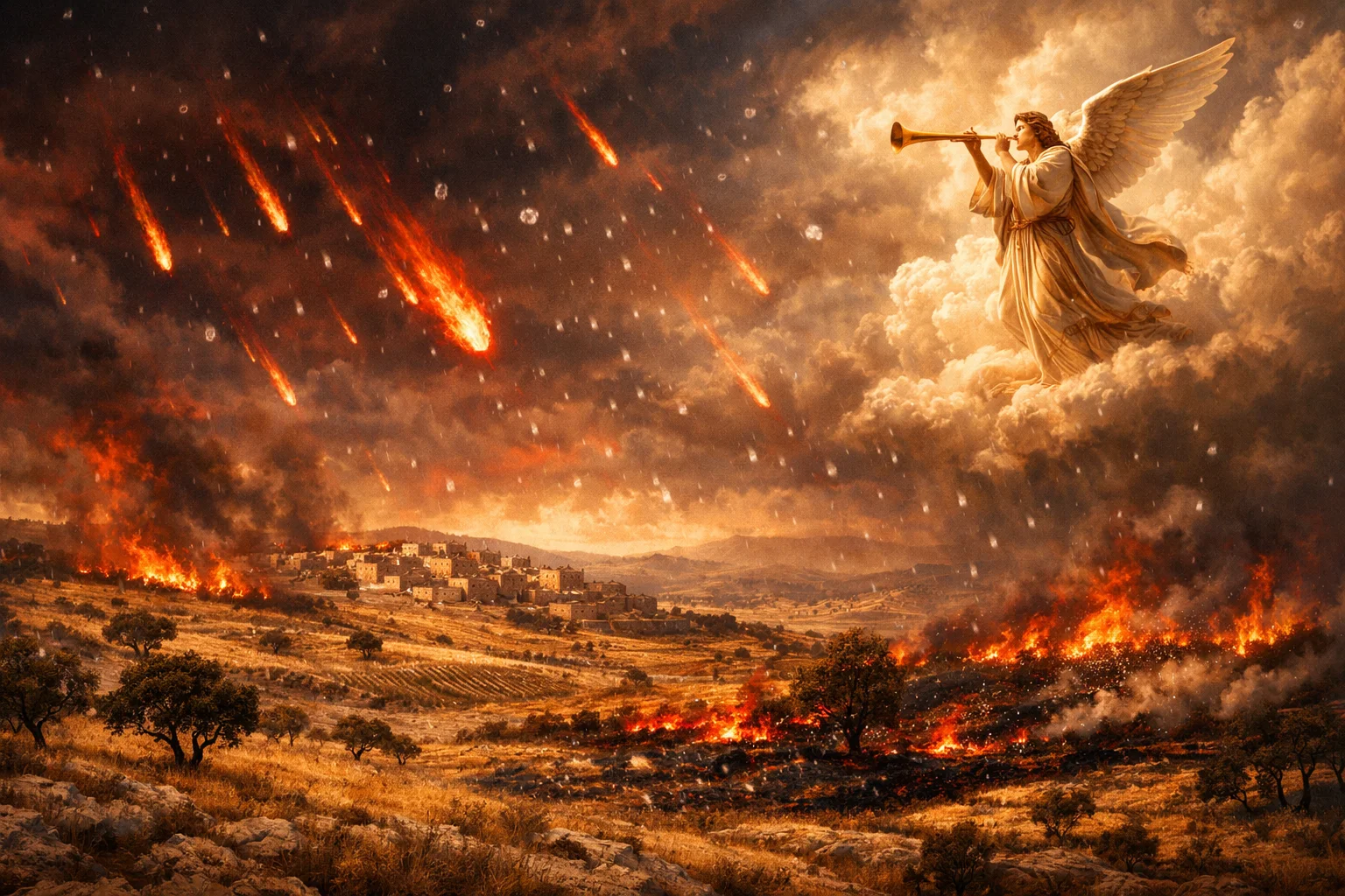 The First Trumpet: Fire on the Earth