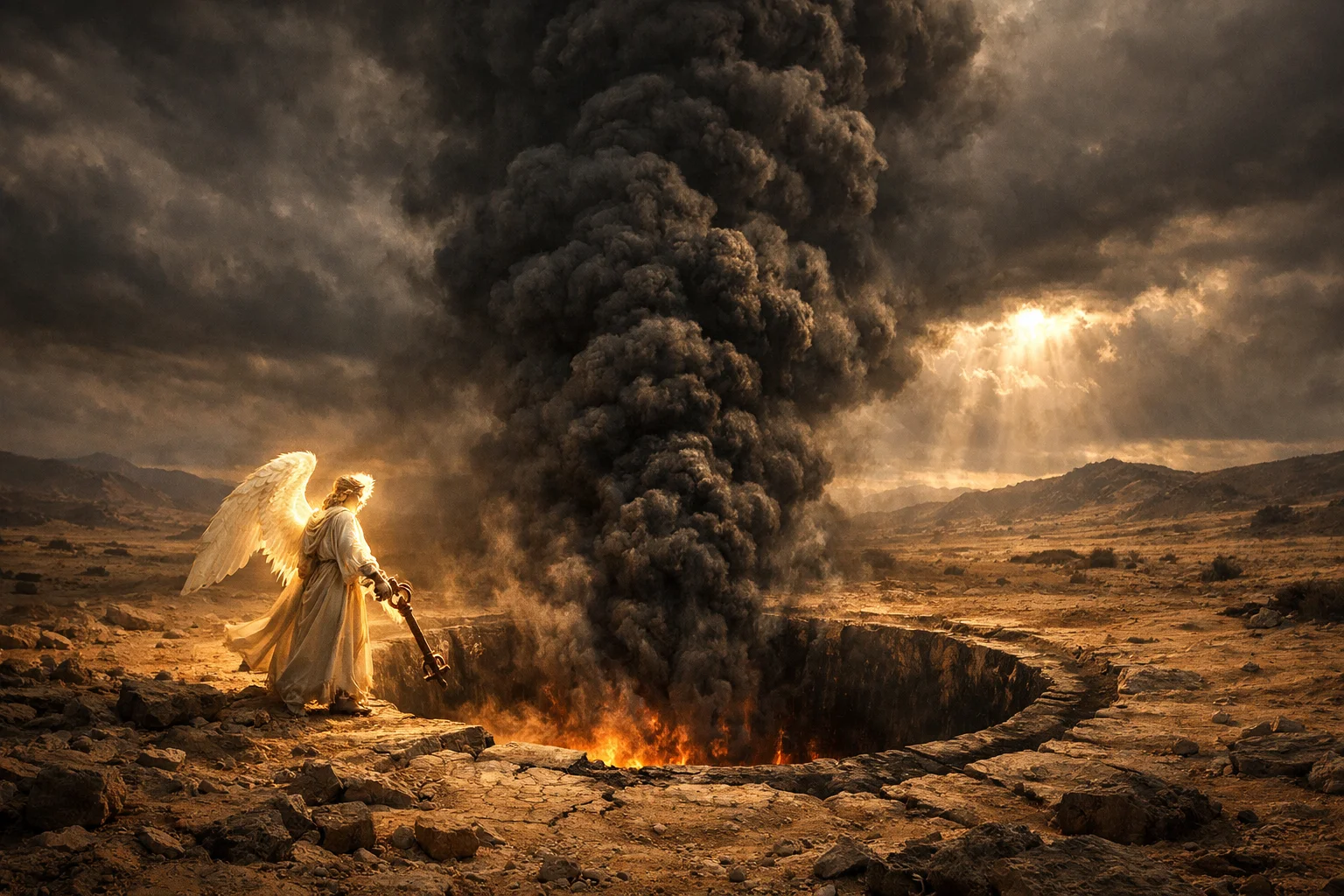 The Fallen Star Opens the Abyss