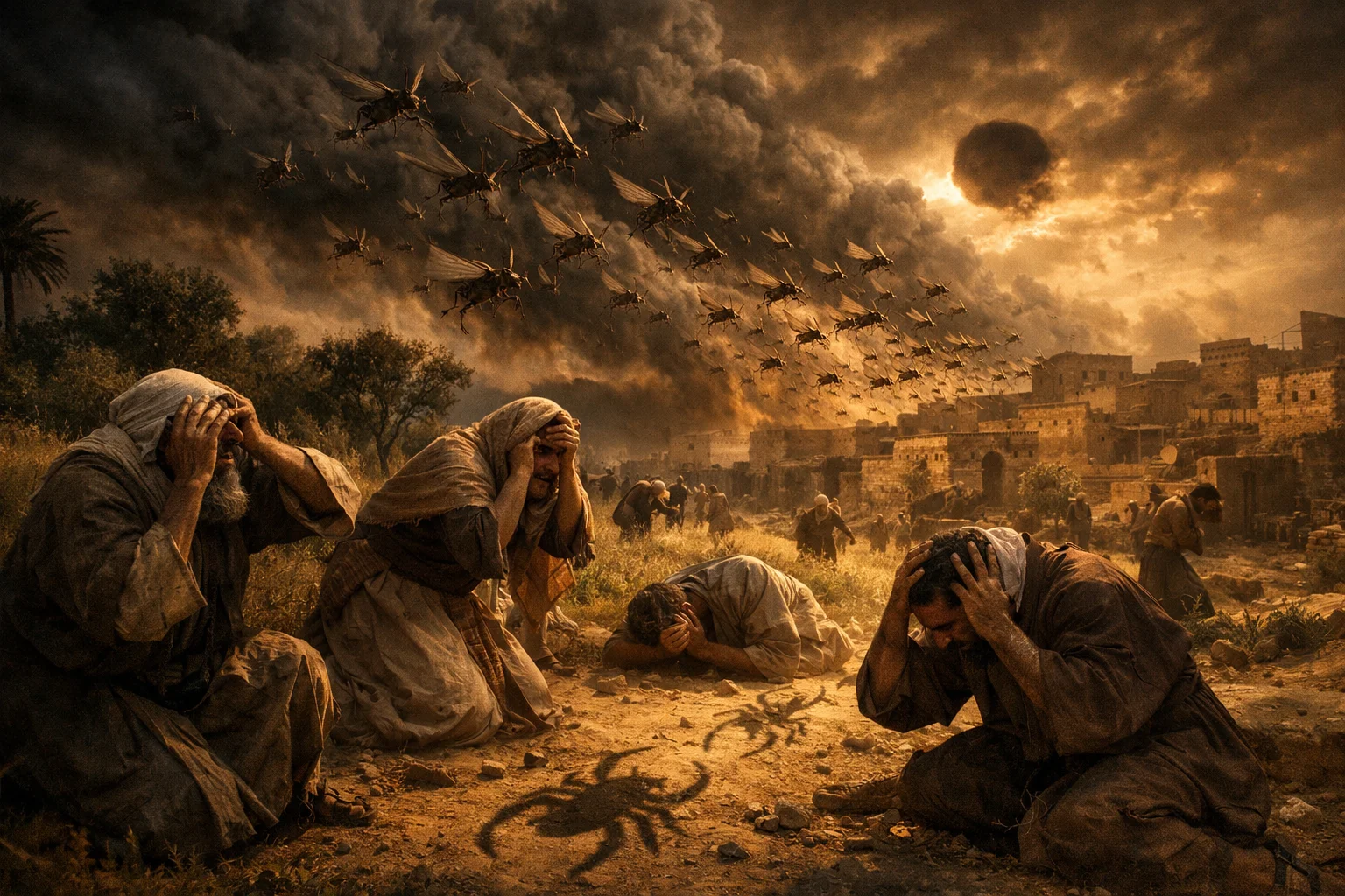 Locusts from the Smoke