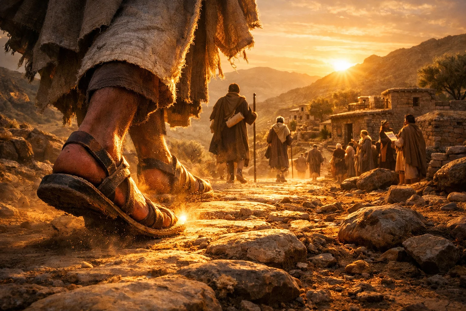 Beautiful Feet Bearing Good News