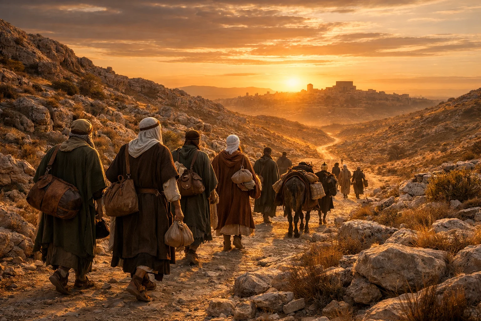 The Offering Carried to Jerusalem