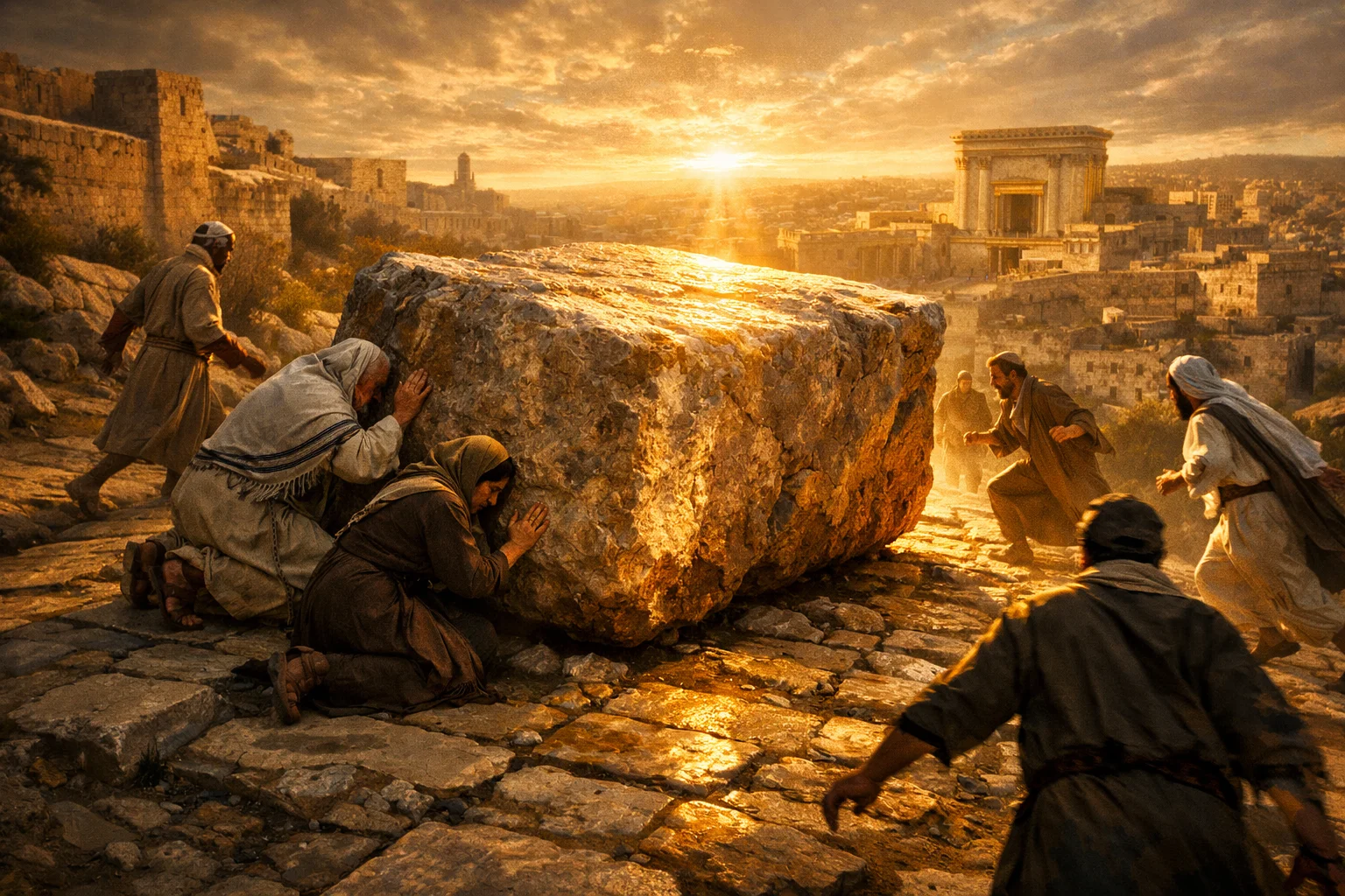The Stumbling Stone in Zion