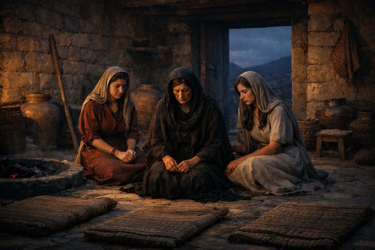 Naomi Left in Widowhood