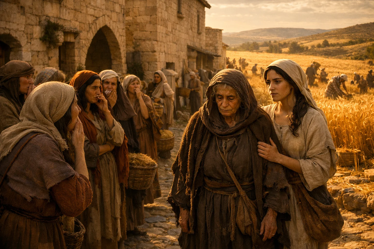 Return to Bethlehem at Barley Harvest