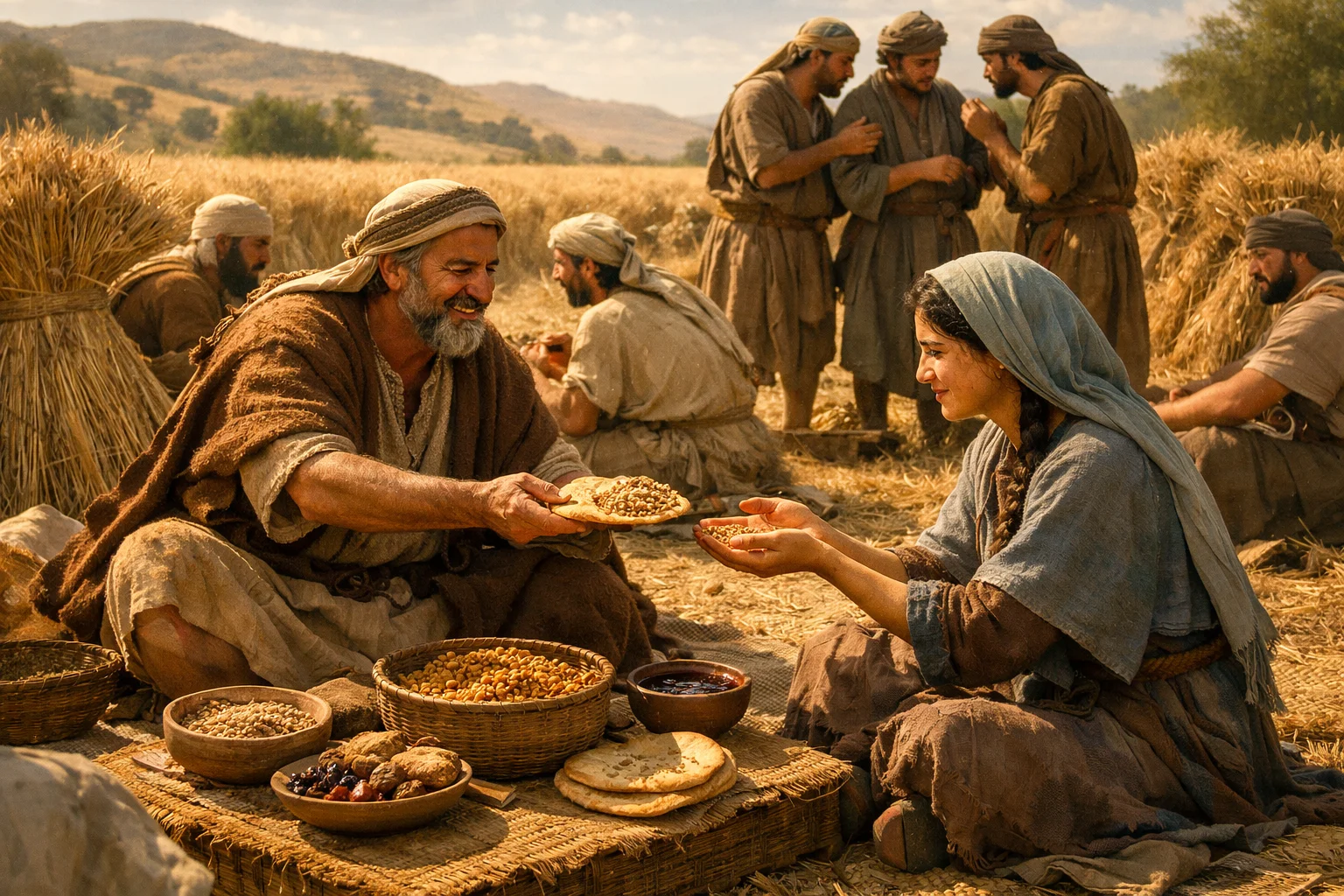 Bread at the Harvest Meal