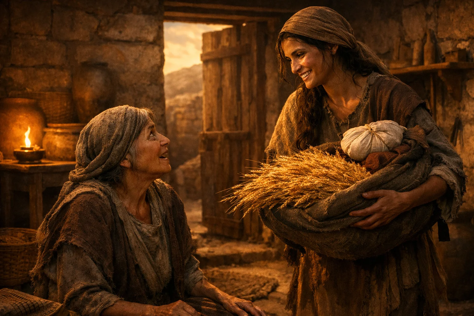 Naomi Hears the Name Boaz