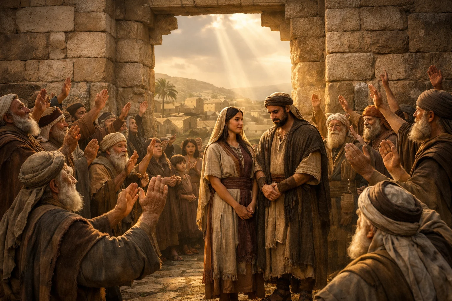 Blessing at the Gate