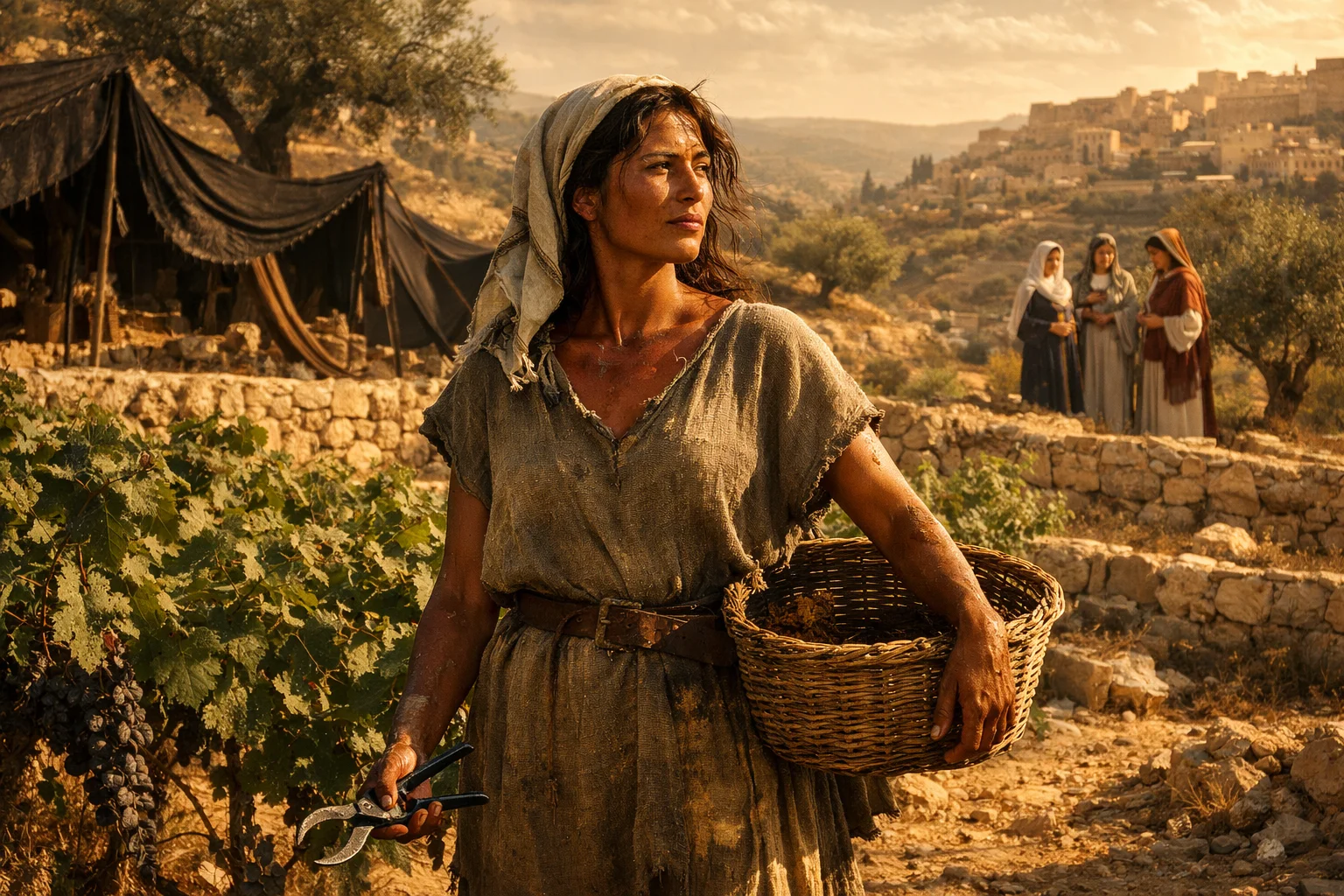 Dark Yet Lovely in the Vineyards