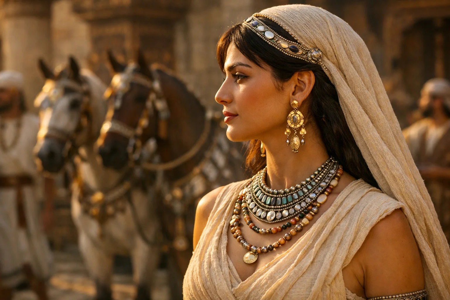 Adorned Like Royal Beauty