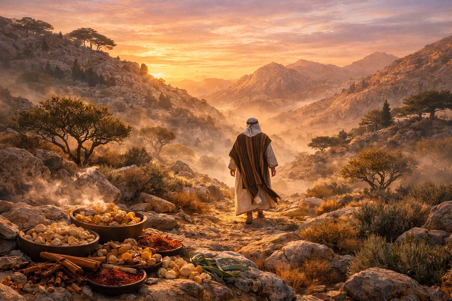 Mountain of Myrrh at Dawn