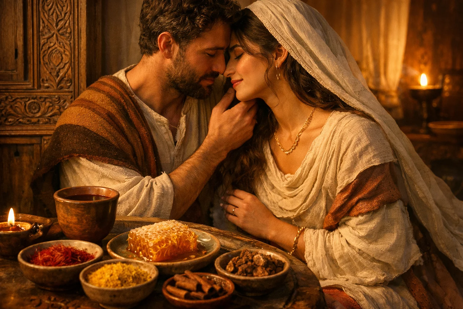 Honey, Wine, and Fragrant Garments