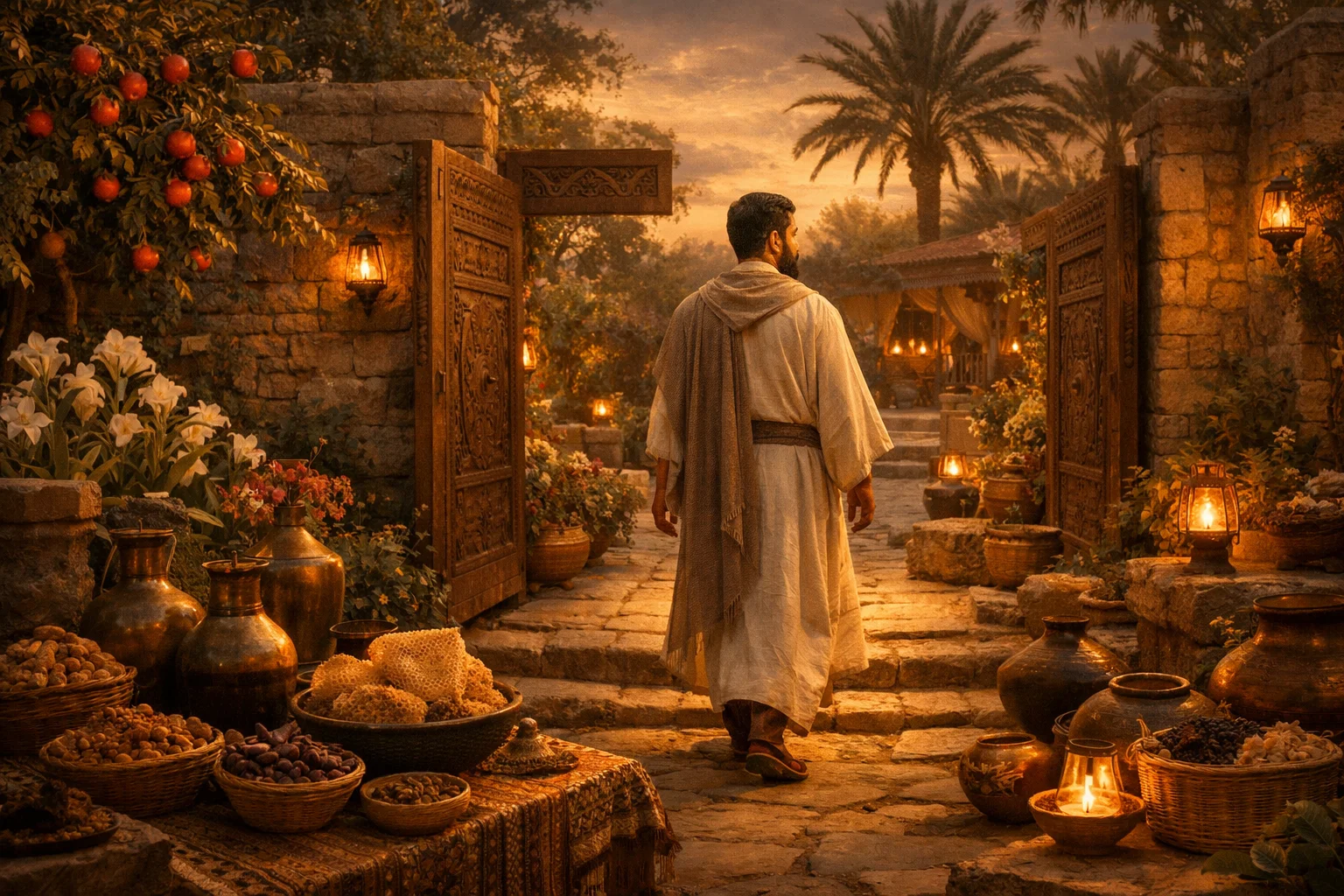 The Bridegroom Enters the Garden