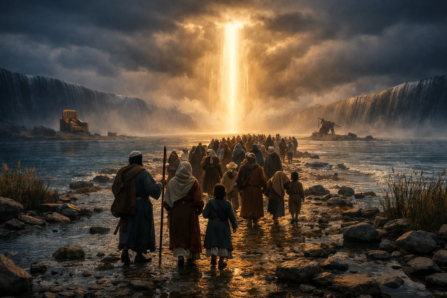 Through the Sea of Trouble