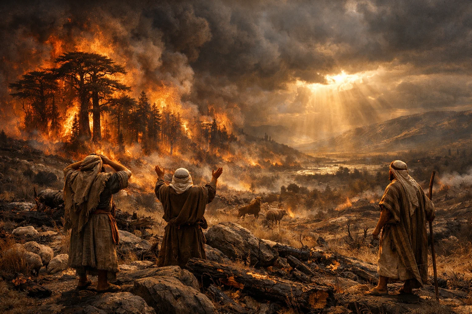 The Forests of Lebanon in Flames