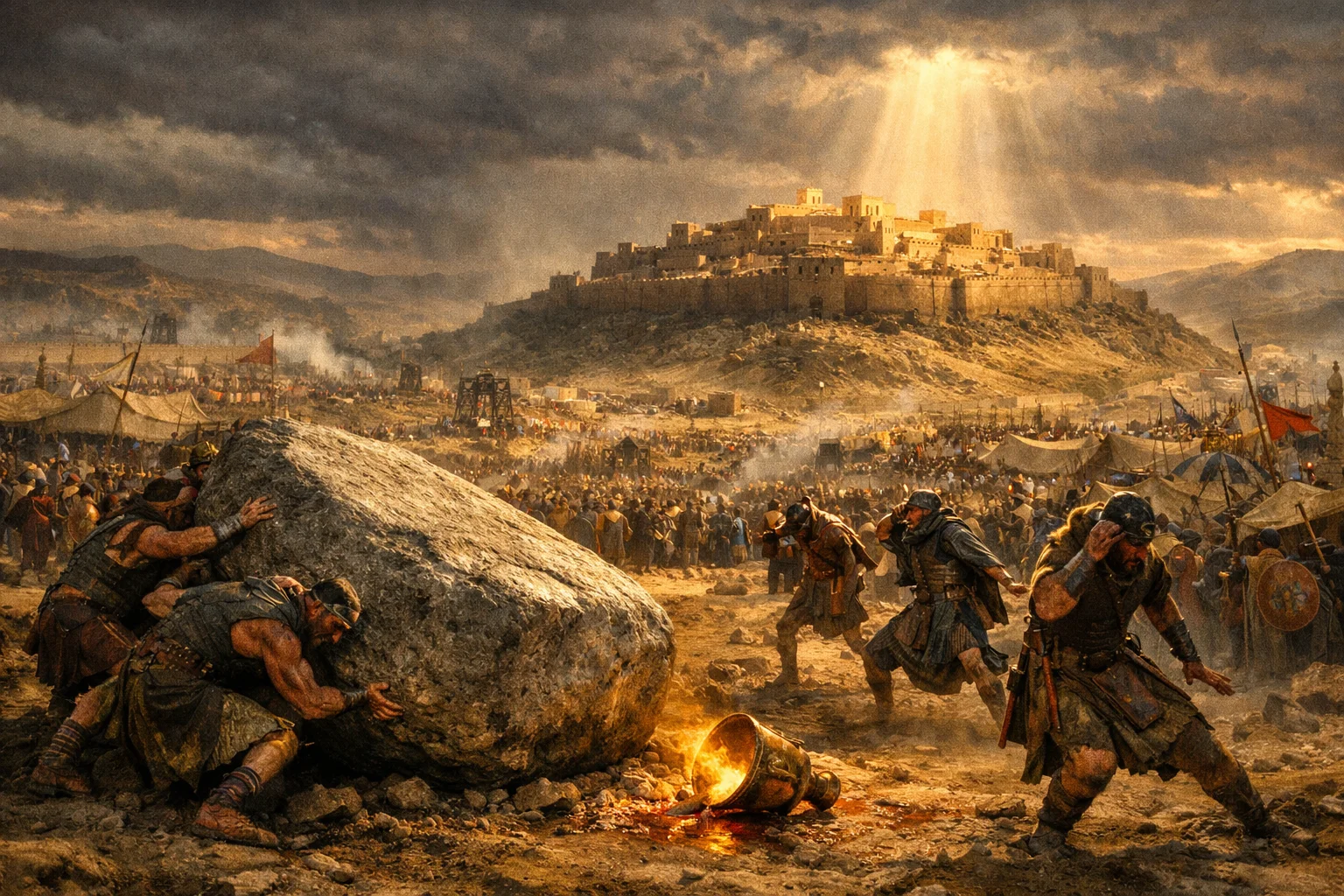 Jerusalem the Cup and the Immovable Rock