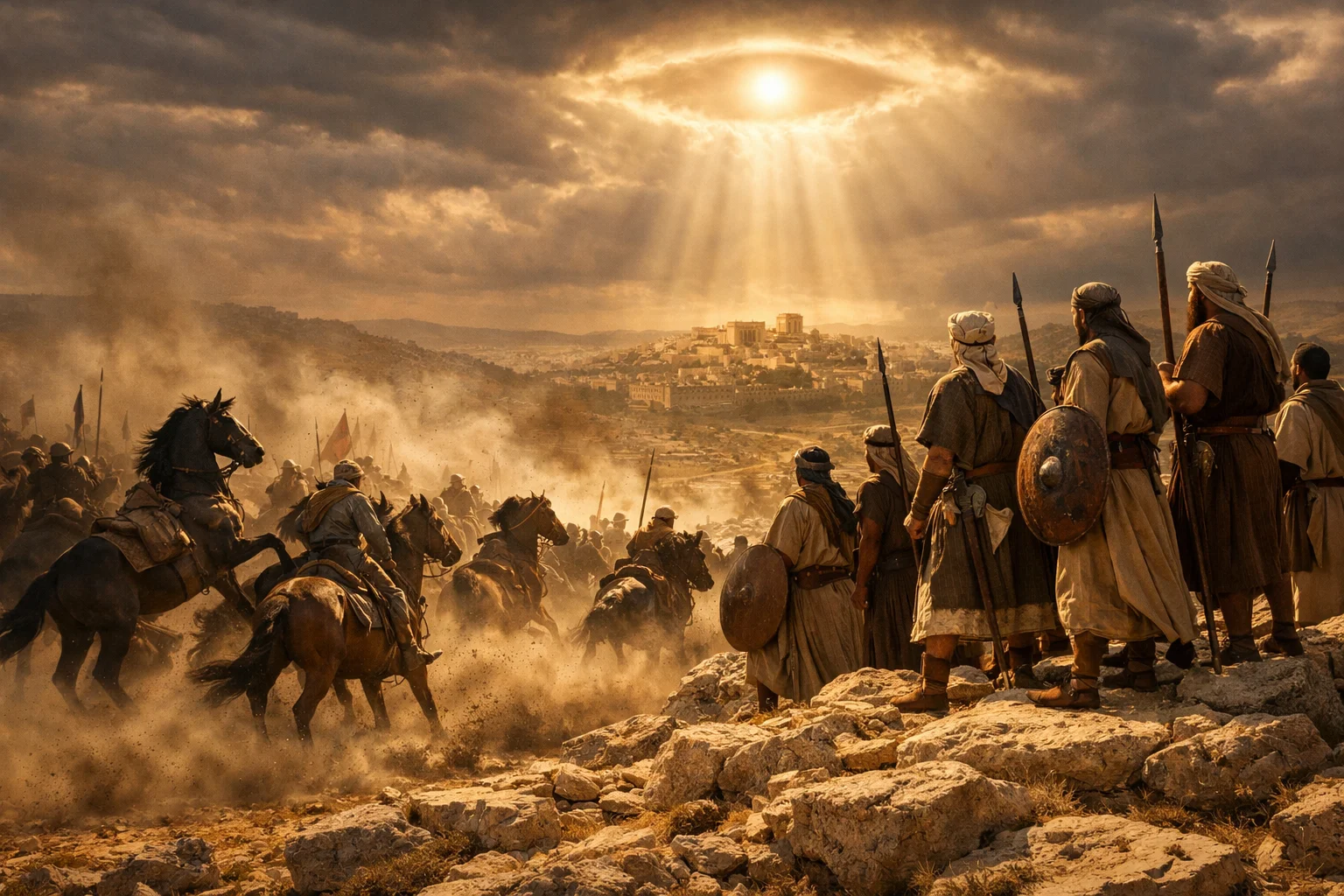 Panic Among Horses, Watchful Eye Over Judah