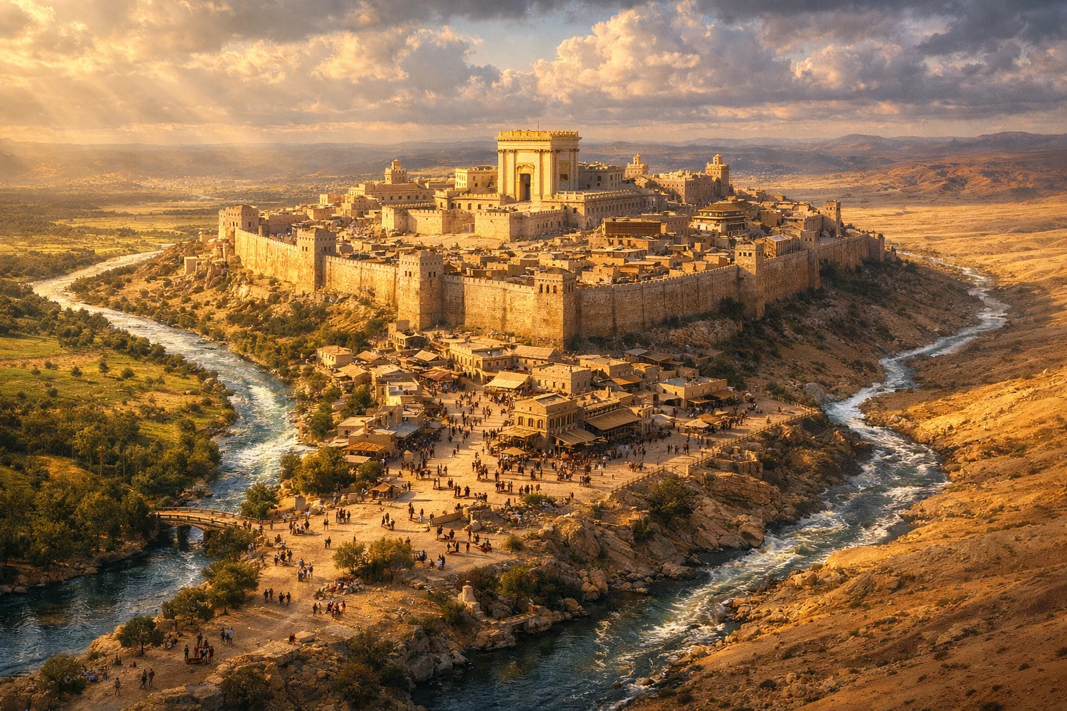 Living Waters and the Exalted City