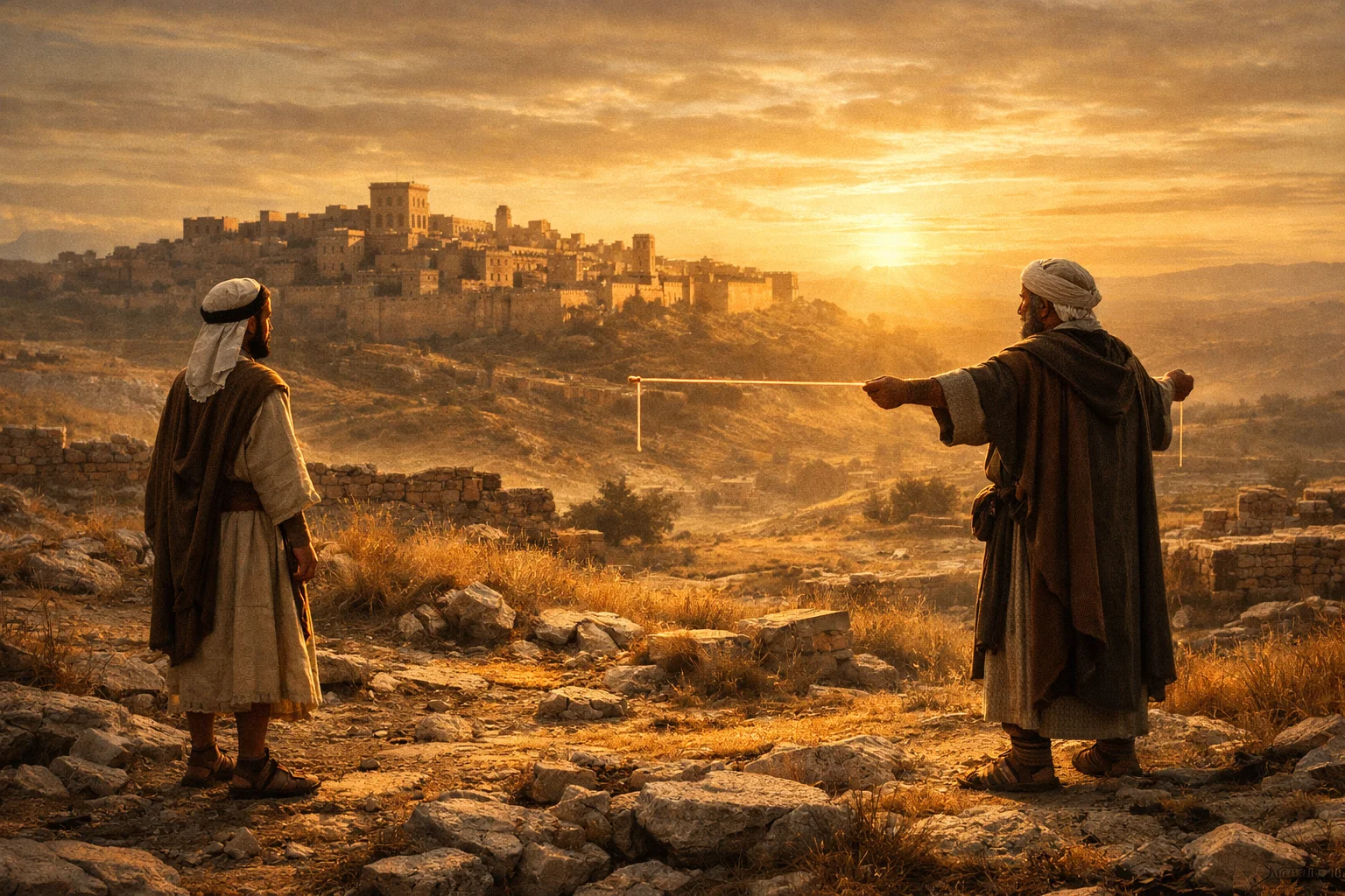 The Man with the Measuring Line