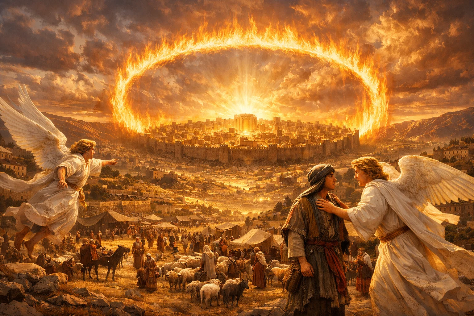 A City Without Walls, A Wall of Fire