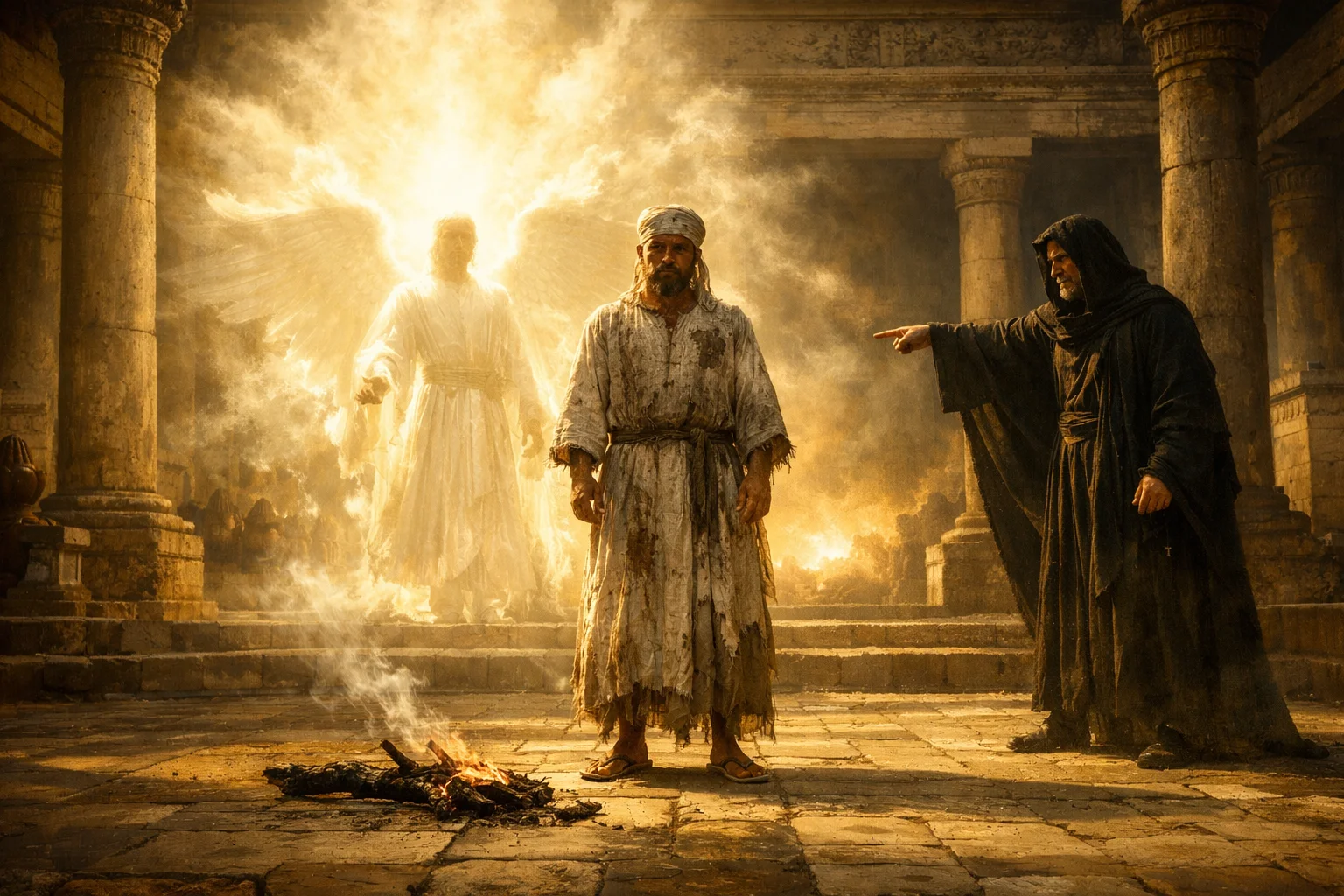 Joshua Accused Before the Angel