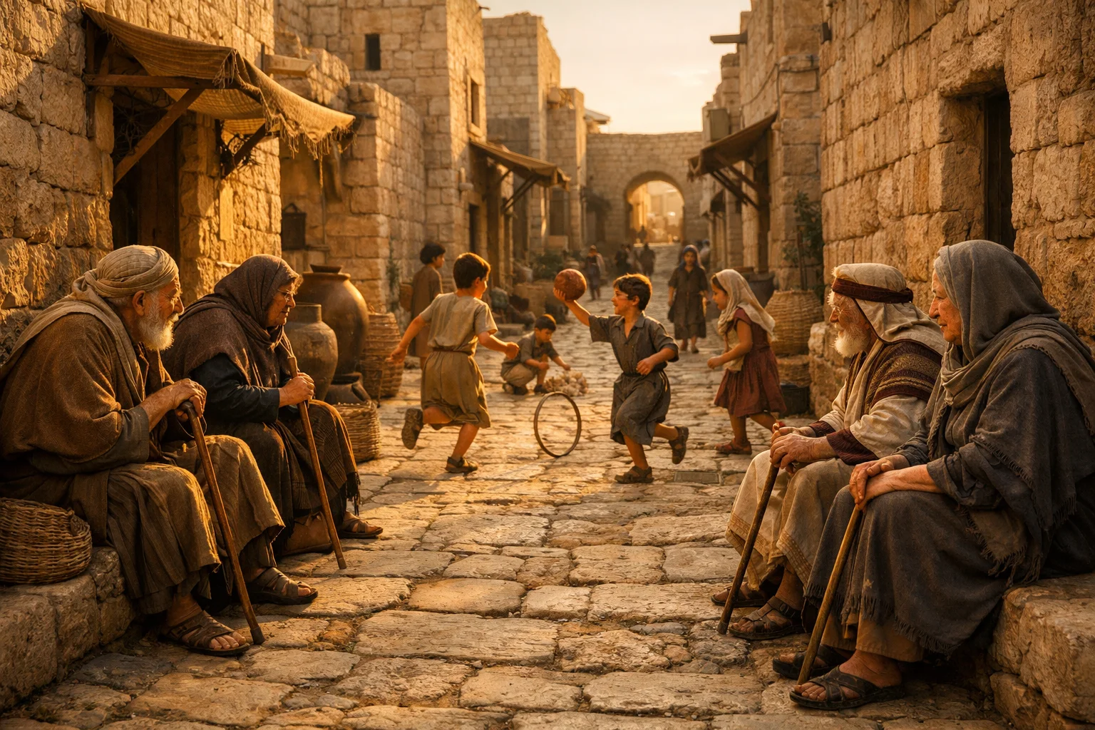 Peace in the Streets of Jerusalem