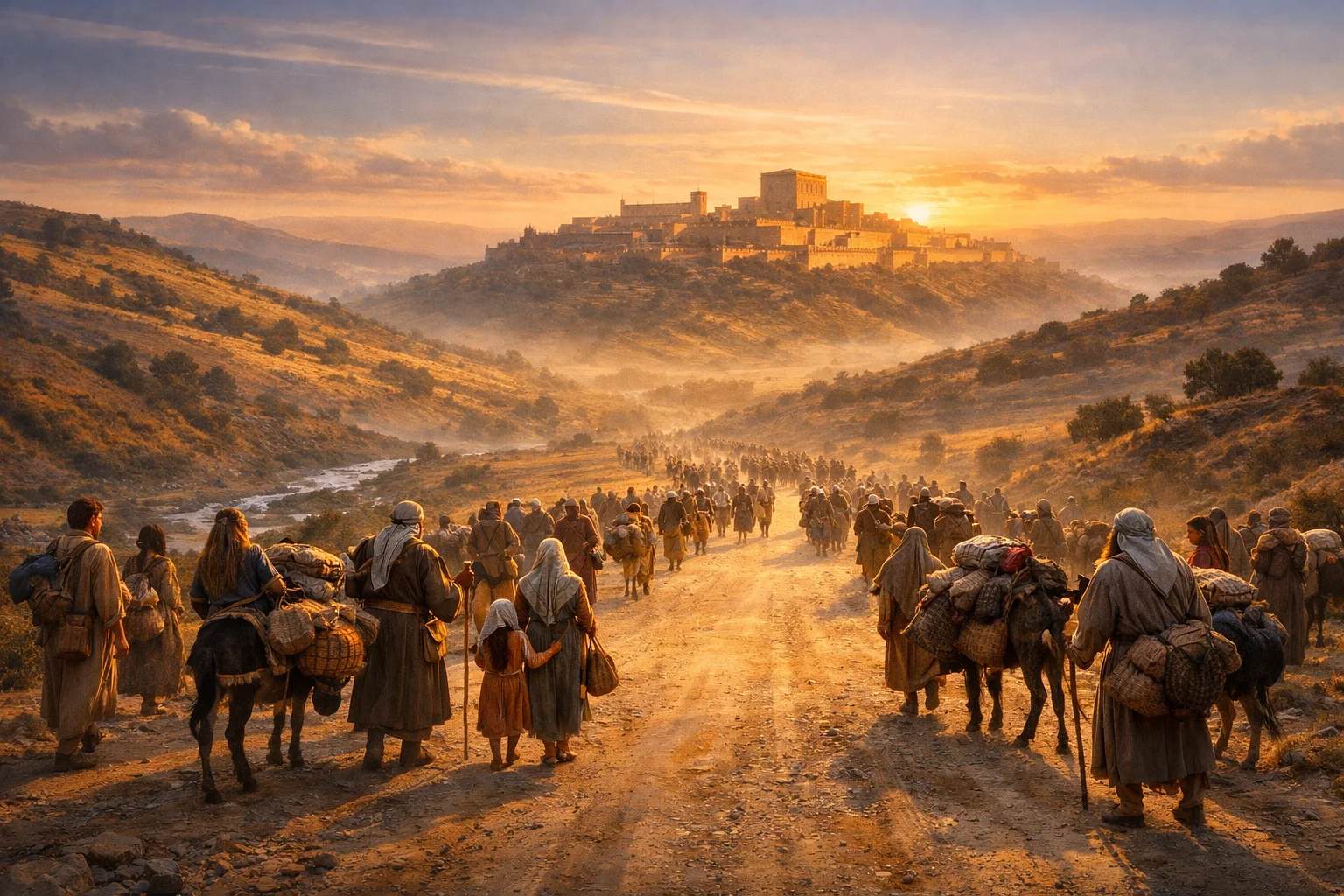 The Exiles Gather Home