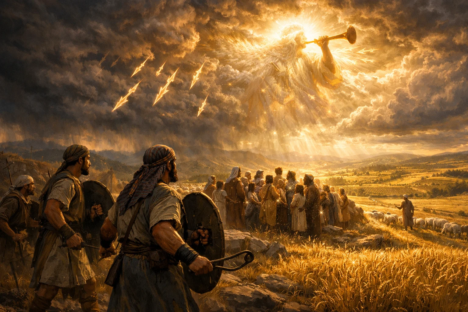 The LORD Appears and Saves His Flock