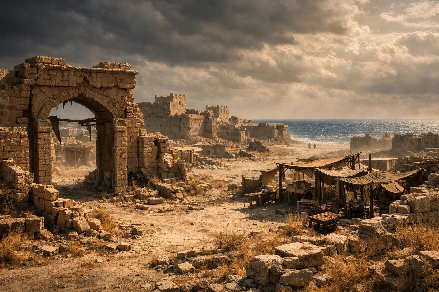 Philistine Cities Laid Waste