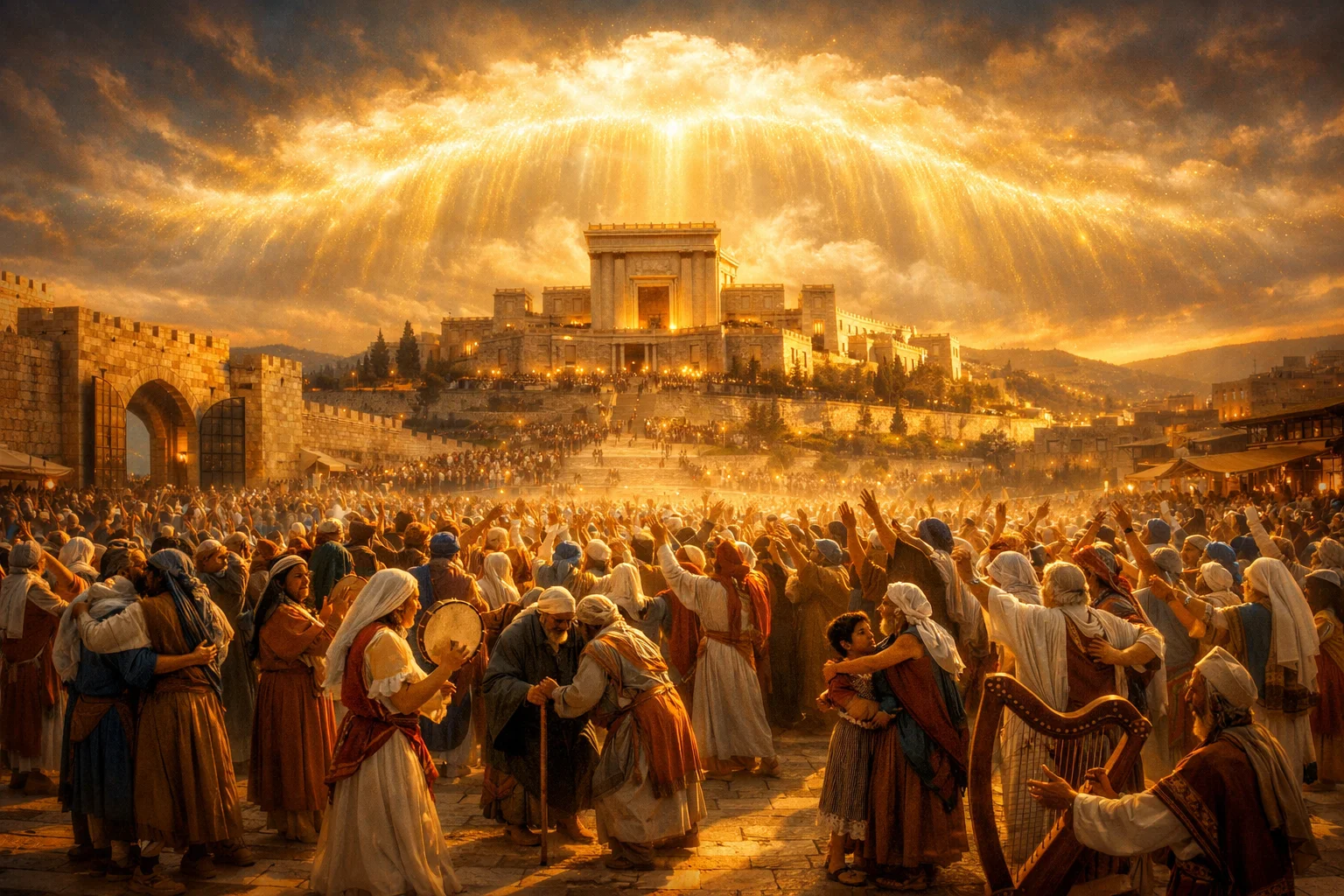 Zion Rejoices, the LORD in Her Midst